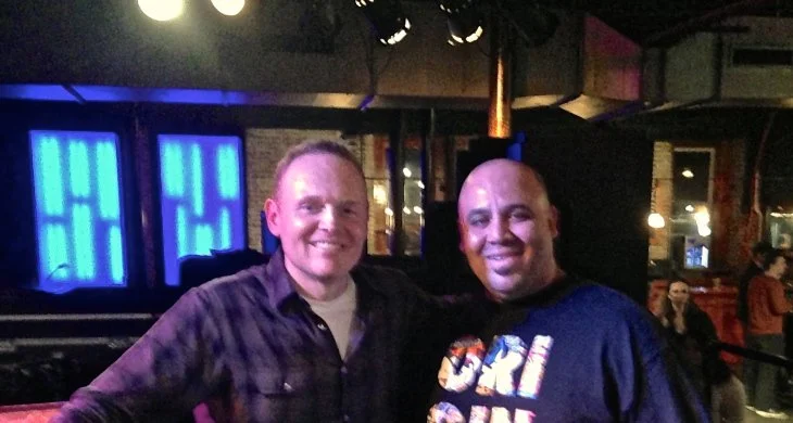 Carlos with Bill Burr