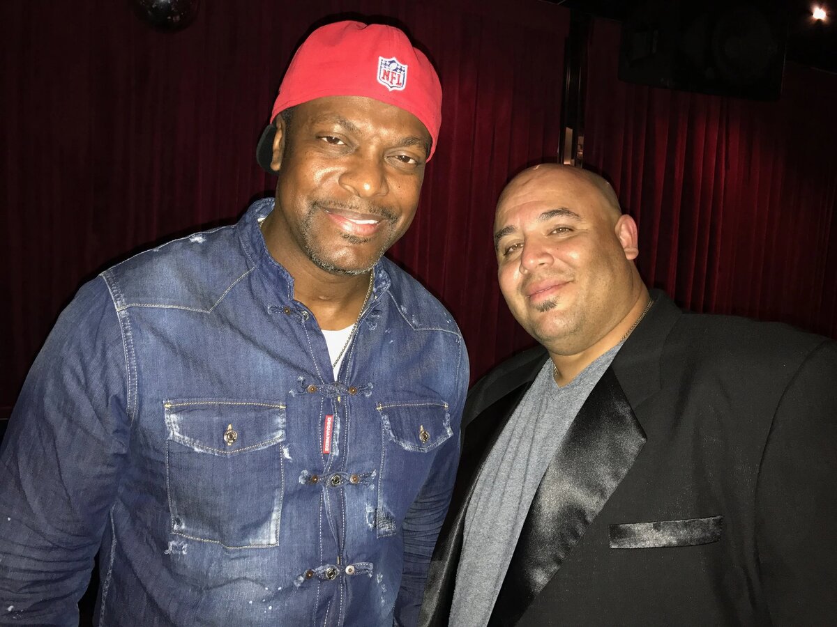Carlos Rodriguez with Chris Tucker