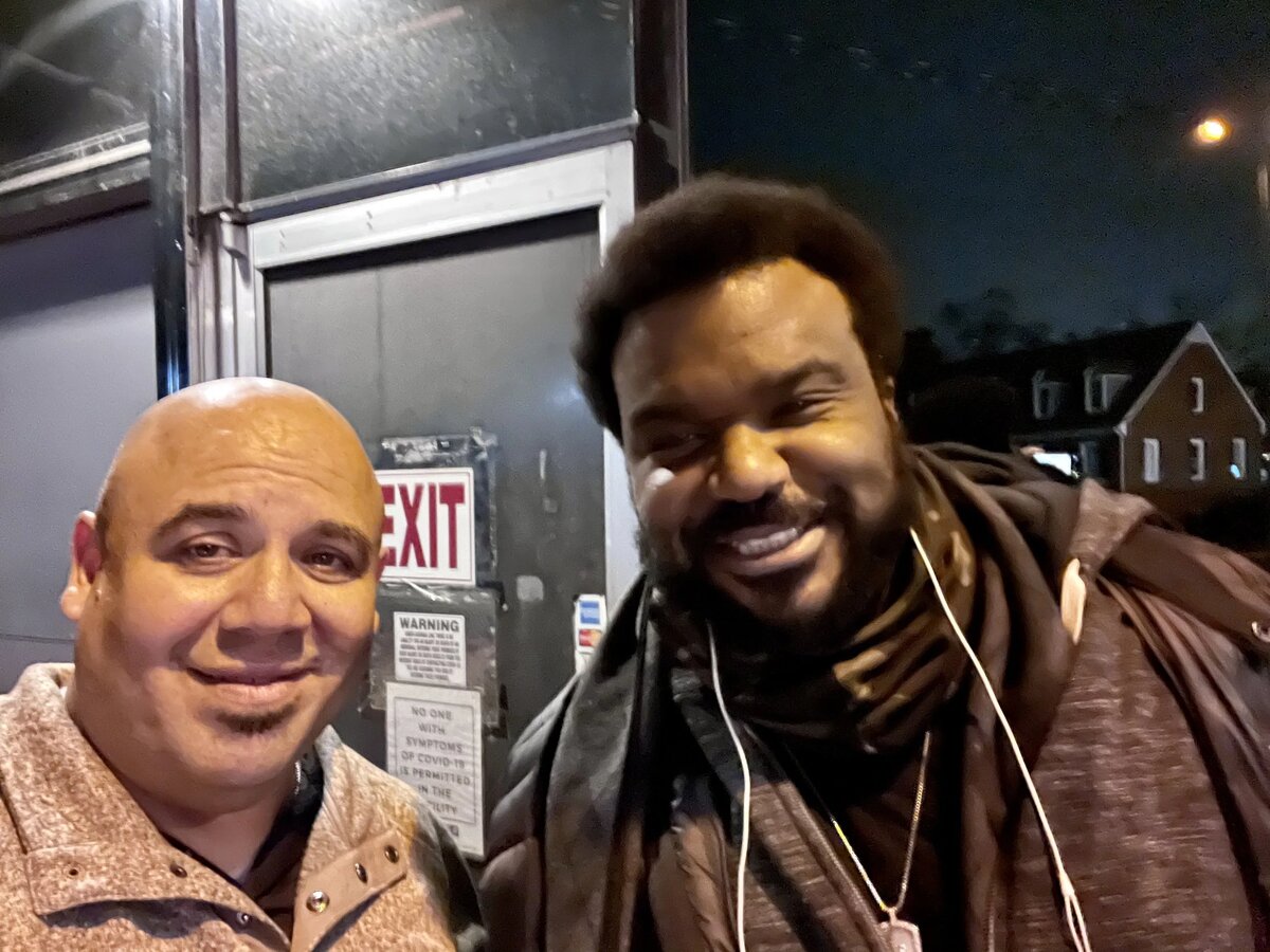 Carlos Rodriguez with Craig Robinson