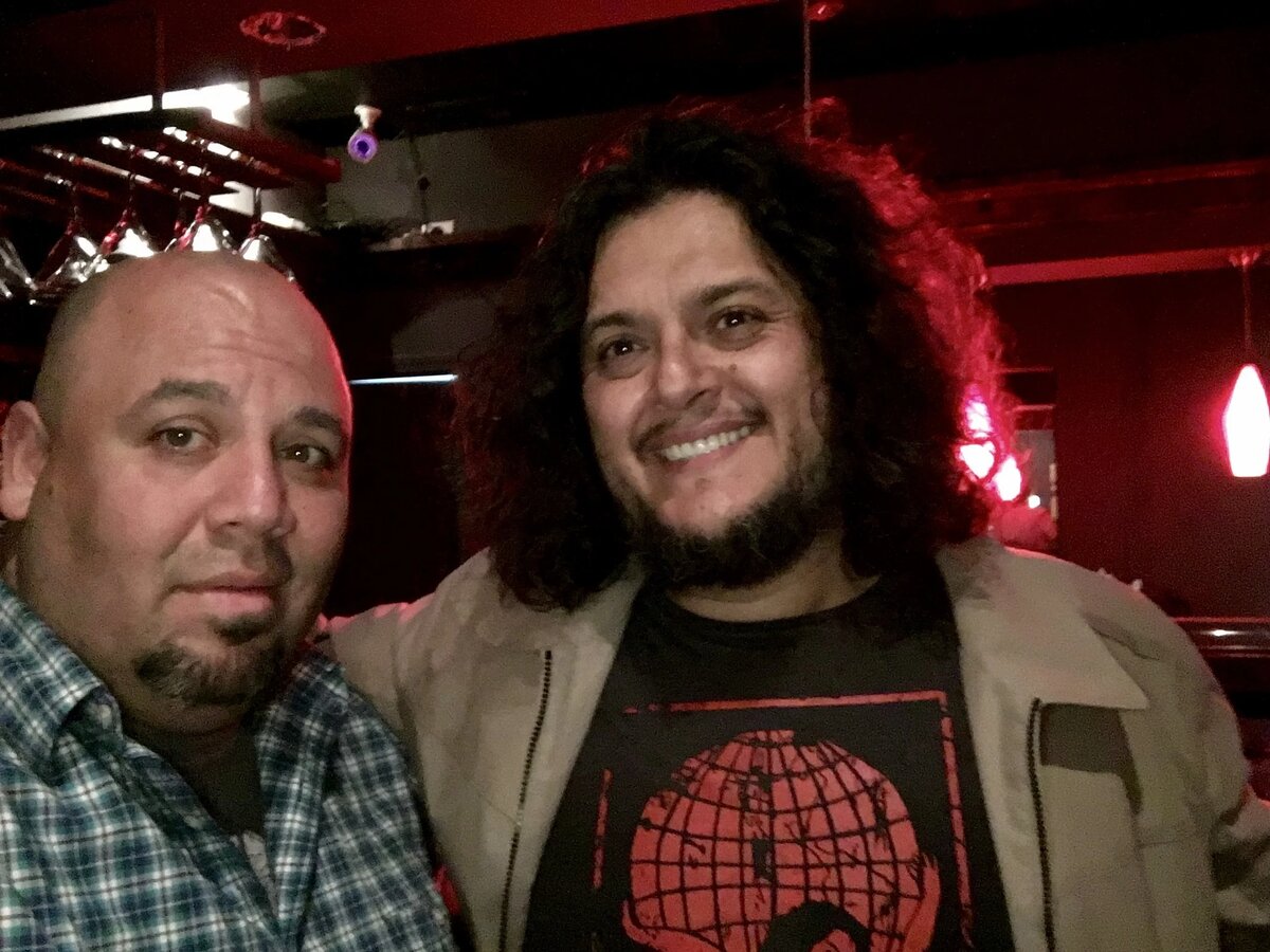 Carlos Rodriguez with Felipe Esparza