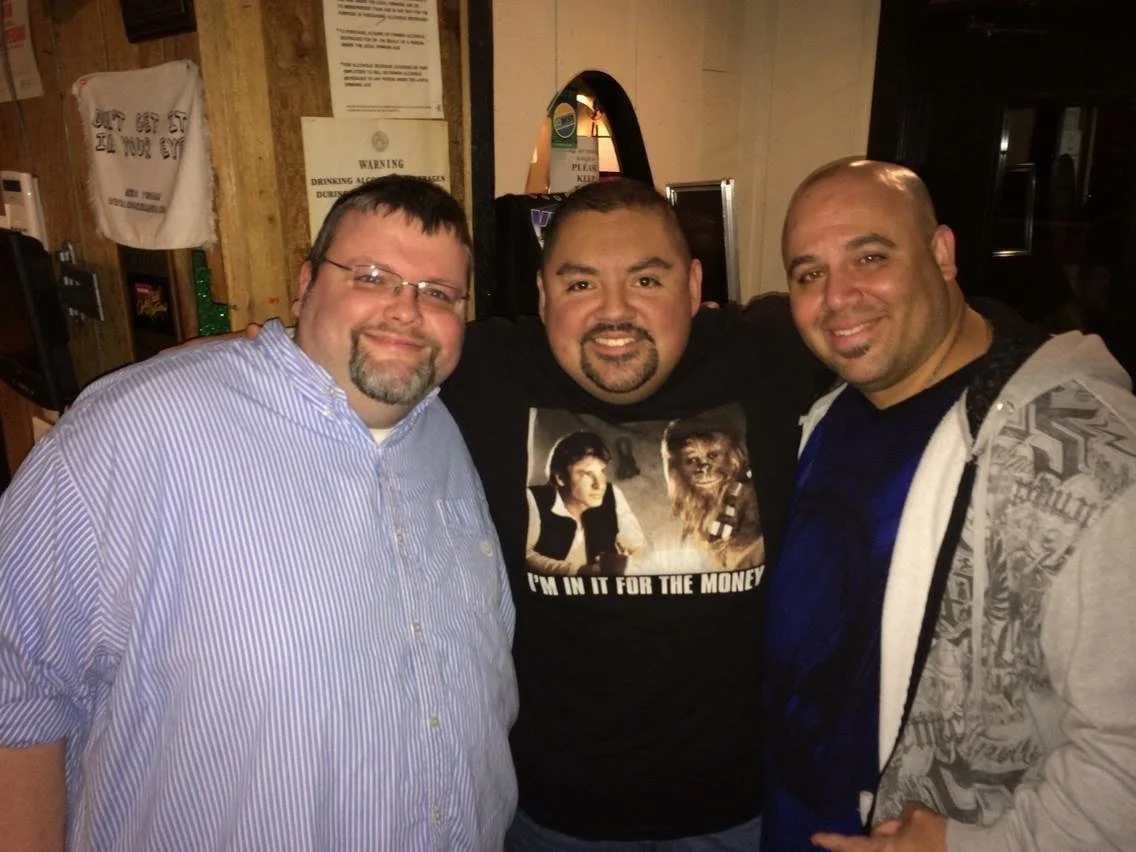 Carlos Rodriguez with Gabriel Fluffy Iglesias