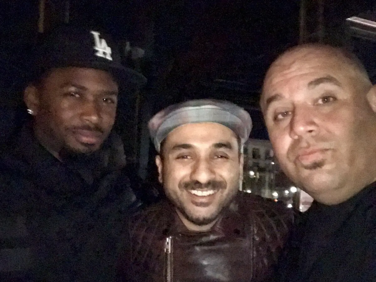 Carlos with Vir Das